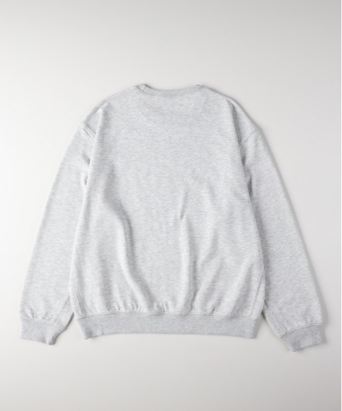 BACK NUMBER（バックナンバー）の「【BACK NUMBER】スウェットプルオーバー (ビッグシルエット / 裏毛 / 高コスパ)（スウェット・メンズ・キナリ/ブラック・XL/L/M）」の14枚目の写真