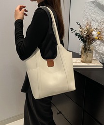 urbanfemine./合成皮革 ポーチ付き 軽量 ショルダー バッグ U7607