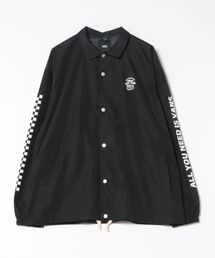 VANS（バンズ）の「VANSアパレル(WJ) ヴァンズ M West Falen Coach JKT アウター 126R1091100 ABC-MART限定 BLACK（その他アウター）」