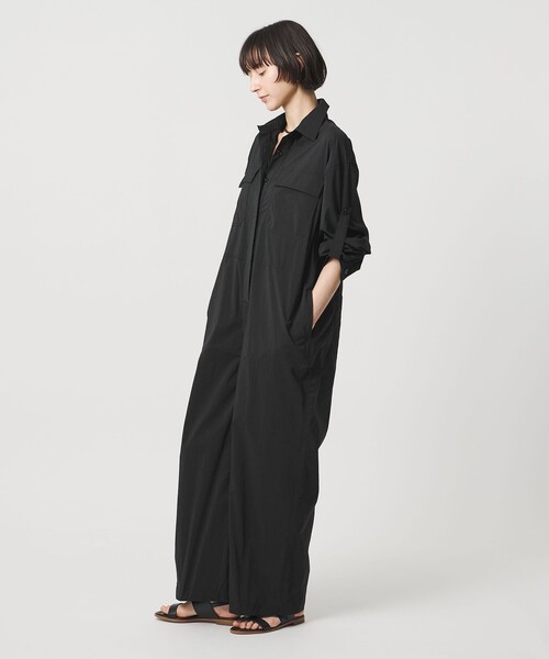 SACRA(サクラ)の「<SACRA>ジャンプスーツ(つなぎ/オールインワン・レディース・ブラック・38)」の3枚目の写真