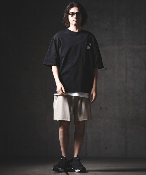 GLIMCLAP（グリムクラップ）の「mt10198-Embroidery T-Shirt Tシャツ(201-023-gls-cg)（Tシャツ/カットソー・メンズ・ブラック/ホワイト・L/M/S）」の6枚目の写真