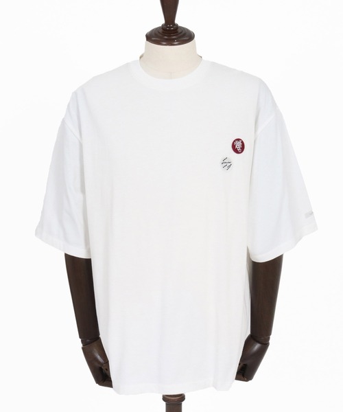 GLIMCLAP（グリムクラップ）の「mt10198-Embroidery T-Shirt Tシャツ(201-023-gls-cg)（Tシャツ/カットソー・メンズ・ブラック/ホワイト・L/M/S）」の17枚目の写真