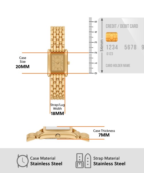 MICHAEL KORS(マイケルコース)の「マイケル・コース 腕時計 レディース アナログ ステンレス MK4997(アナログ腕時計・レディース・ゴールド・FREE)」の5枚目の写真
