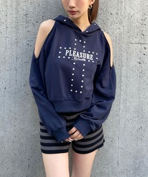 3.3 Field Trip  | 3.3 Field Trip／肩あきクロスフードプルオーバー(スウェット)