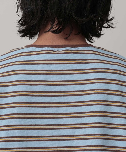 セール】Extra Cotton Border Tshirt/天竺コットンボーダーロンT(T セール】Extra Cotton Border Tshirt/天竺コットンボーダーロンT(T