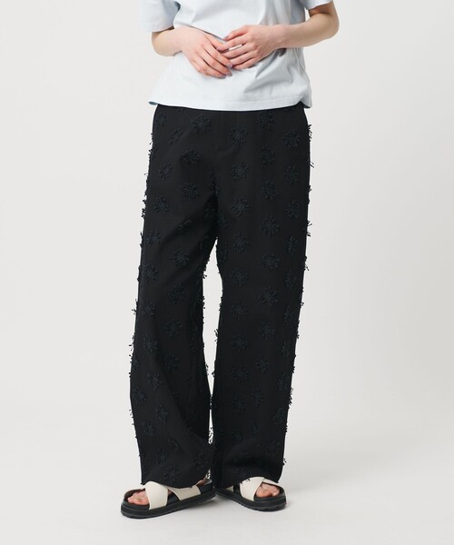 BEAUTY&YOUTH UNITED ARROWS（ビューティーアンドユースユナイテッドアローズ）の「コットン エンブロイダリー パンツ（その他パンツ・レディース・ホワイト/ブラック・S/M/XS）」の11枚目の写真