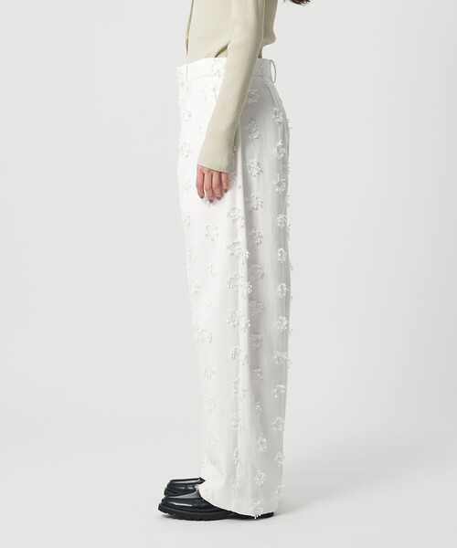 BEAUTY&YOUTH UNITED ARROWS（ビューティーアンドユースユナイテッドアローズ）の「コットン エンブロイダリー パンツ（その他パンツ・レディース・ホワイト/ブラック・S/M/XS）」の16枚目の写真