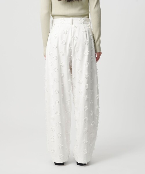 BEAUTY&YOUTH UNITED ARROWS（ビューティーアンドユースユナイテッドアローズ）の「コットン エンブロイダリー パンツ（その他パンツ・レディース・ホワイト/ブラック・S/M/XS）」の17枚目の写真