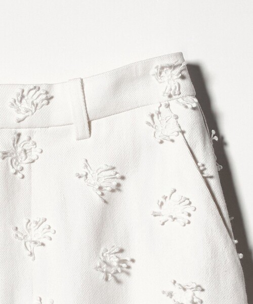 BEAUTY&YOUTH UNITED ARROWS（ビューティーアンドユースユナイテッドアローズ）の「コットン エンブロイダリー パンツ（その他パンツ・レディース・ホワイト/ブラック・S/M/XS）」の20枚目の写真