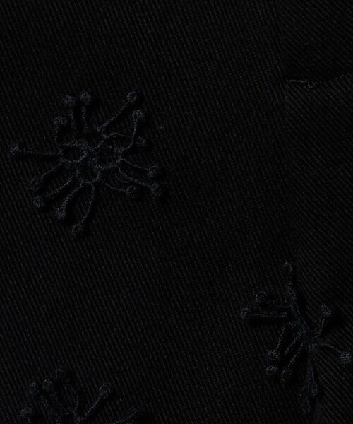 BEAUTY&YOUTH UNITED ARROWS（ビューティーアンドユースユナイテッドアローズ）の「コットン エンブロイダリー パンツ（その他パンツ・レディース・ホワイト/ブラック・S/M/XS）」の6枚目の写真