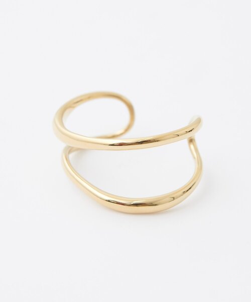 DISCOAT(ディスコート)の「【GOLDY】ステンレス2連風ブレスレット(ブレスレット・レディース・シルバー/ゴールド・FREE)」の2枚目の写真