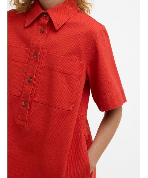 Barbour（バブアー）の「Launton ミニワンピース（ワンピース・レディース・レッド・10/8）」の6枚目の写真
