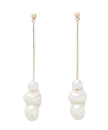 EDIT COLOGNE | ロングパールピアス(ピアス（両耳用）)