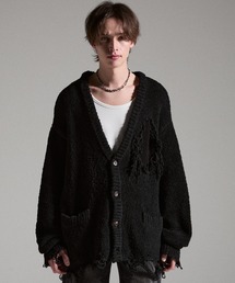 GRANCY（グランシー）の「【GRANCY】Damage Boucle Knit Cardigan / ダメージデザインブークレニットカーディガン（カーディガン/ボレロ）」