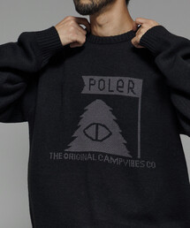 POLeR（ポーラー）の「長袖ニット【POLeRコラボ】（ニット/セーター）」