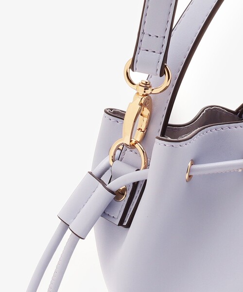 Afternoon Tea（アフタヌーンティー）の「合皮巾着ショルダーバッグ（ショルダーバッグ・レディース・グリーン/ブルー/オフホワイト・ONE SIZE）」の19枚目の写真