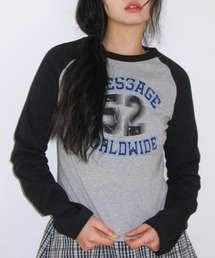 A'GEM/9 × .kom 『AMESWORLDWIDE/アメスワールドワイド』 VINTAGE 52 RAGLAN LS TEE/ヴィンテージ52ラグラン ロングスリーブ