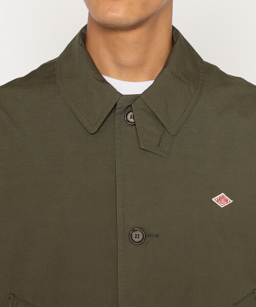 DANTON(ダントン)の「Men's Downproof Work Jacket(カバーオール・メンズ・オリーブ/オフホワイト/ダークネイビー/ベージュ系その他・40/44/42/38)」の10枚目の写真