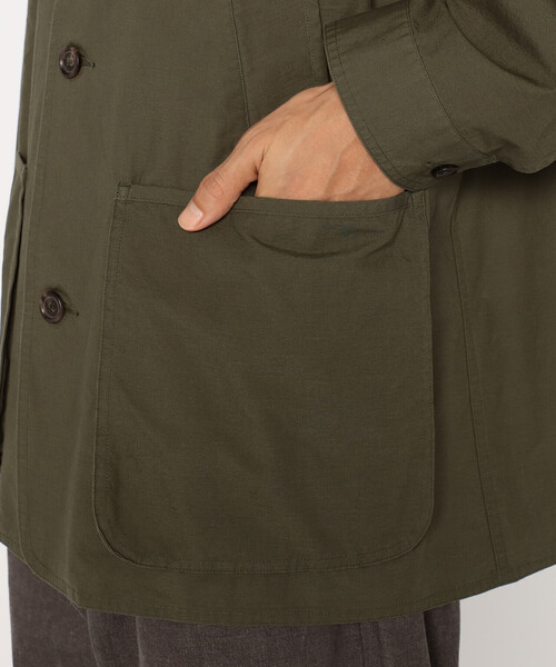 DANTON(ダントン)の「Men's Downproof Work Jacket(カバーオール・メンズ・オリーブ/オフホワイト/ダークネイビー/ベージュ系その他・40/44/42/38)」の13枚目の写真