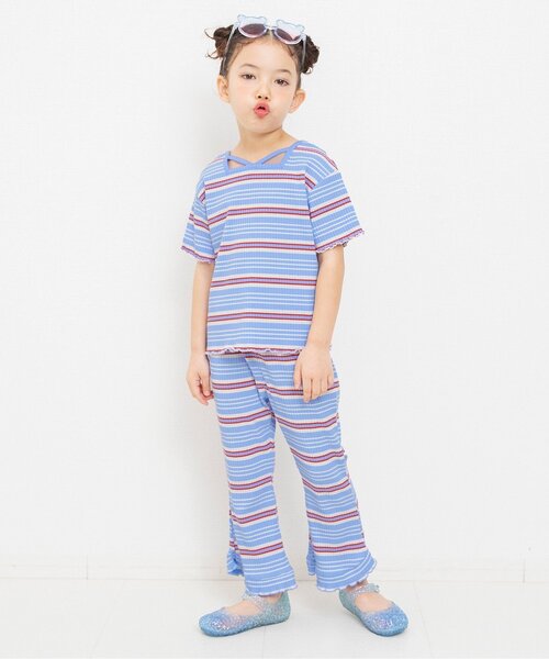 BREEZE(ブリーズ)の「【リンク】メロウリブフレアパンツ(その他パンツ・キッズ・ブラック/ピンク/レインボー/ブルー・80/90/100/110/120/130/140)」の19枚目の写真