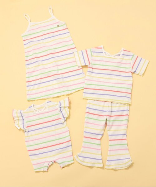 BREEZE(ブリーズ)の「【リンク】メロウリブフレアパンツ(その他パンツ・キッズ・ブラック/ピンク/レインボー/ブルー・80/90/100/110/120/130/140)」の15枚目の写真