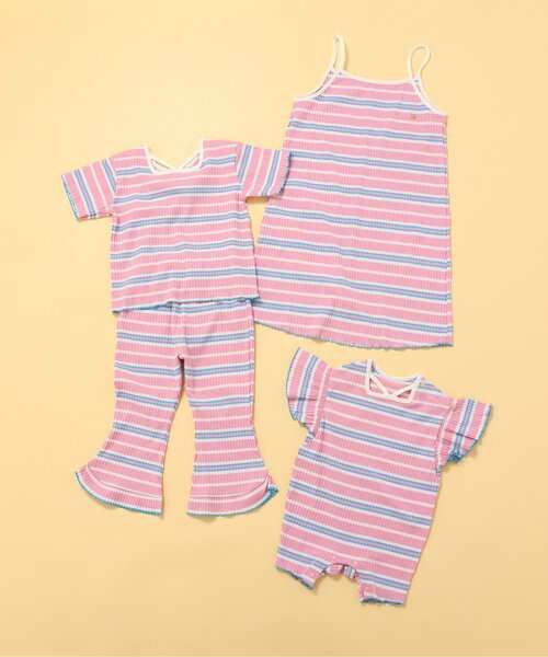 BREEZE(ブリーズ)の「【リンク】メロウリブフレアパンツ(その他パンツ・キッズ・ブラック/ピンク/レインボー/ブルー・80/90/100/110/120/130/140)」の14枚目の写真