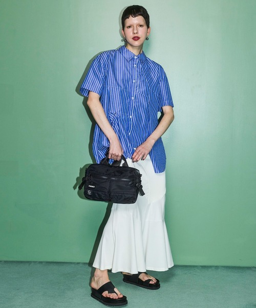 RAMIDUS（ラミダス）の「【RAMIDUS×OMMO】2WAY WAIST BAG（ボディバッグ/ウエストポーチ・レディース・ブラック/カーキ・F）」の9枚目の写真