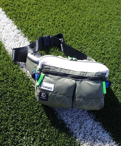 RAMIDUS（ラミダス）の「【RAMIDUS×OMMO】2WAY WAIST BAG（ボディバッグ/ウエストポーチ・レディース・ブラック/カーキ・F）」の4枚目の写真
