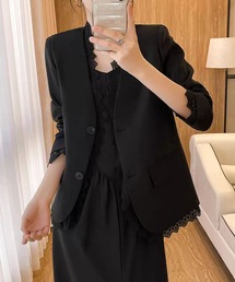 MAISON DE THERESE(���]�� �h �e���[�Y)�̃h���[�v�����ǂ� ���[�X�t���u���U�[  �J�W���A��  �̌^�J�o�[ �ʋΒ���(���C�_�[�X�W���P�b�g)