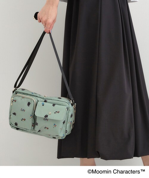 MOOMIN（ムーミン）の「【ムーミン】コラボショルダーバッグ（ショルダーバッグ・レディース・グリーン/ブラック/グレー/ブルー・00）」の3枚目の写真