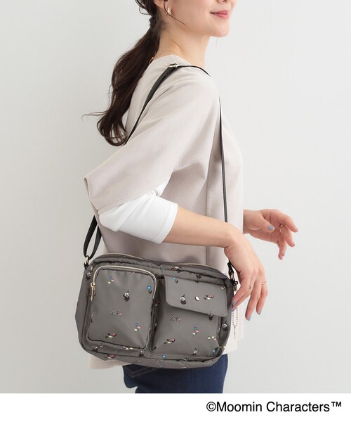 MOOMIN（ムーミン）の「【ムーミン】コラボショルダーバッグ（ショルダーバッグ・レディース・グリーン/ブラック/グレー/ブルー・00）」の5枚目の写真