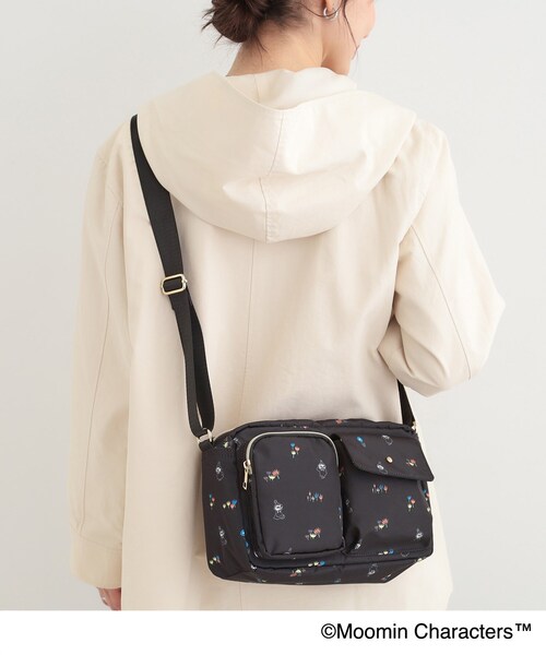 MOOMIN（ムーミン）の「【ムーミン】コラボショルダーバッグ（ショルダーバッグ・レディース・グリーン/ブラック/グレー/ブルー・00）」の7枚目の写真