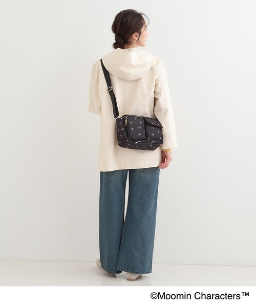 MOOMIN（ムーミン）の「【ムーミン】コラボショルダーバッグ（ショルダーバッグ・レディース・グリーン/ブラック/グレー/ブルー・00）」の8枚目の写真