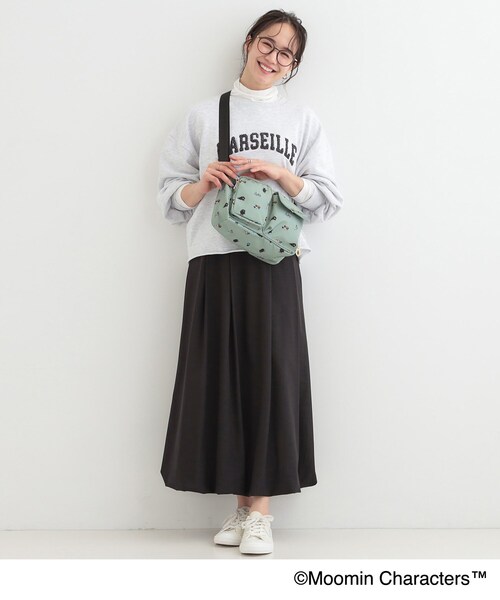 MOOMIN（ムーミン）の「【ムーミン】コラボショルダーバッグ（ショルダーバッグ・レディース・グリーン/ブラック/グレー/ブルー・00）」の10枚目の写真