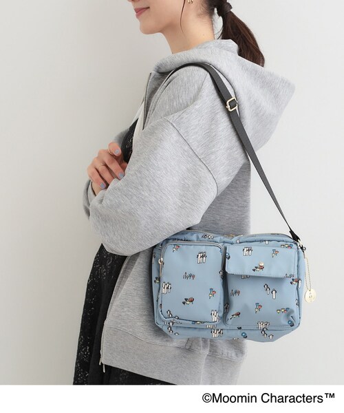 MOOMIN（ムーミン）の「【ムーミン】コラボショルダーバッグ（ショルダーバッグ・レディース・グリーン/ブラック/グレー/ブルー・00）」の11枚目の写真