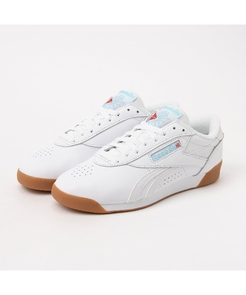 Reebok（リーボック）の「フリースタイル ロー / F/S LO（スニーカー・レディース・ホワイト/レッド/ブルー・22.0cm/26.0cm/25.5cm/25.0cm/24.0cm/24.5cm/23.5cm/22.5cm/23.0cm）」の4枚目の写真