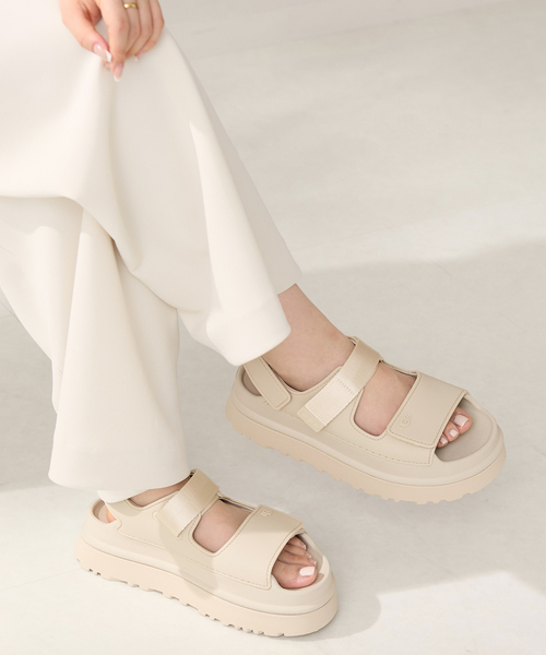 plage（プラージュ）の「《WEB限定追加》UGG / アグ THE GOLDEN GLOW サンダル（サンダル・レディース・ブラック/ベージュ・22cm/24cm/23cm/25cm）」の7枚目の写真