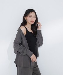 NATURAL BEAUTY BASIC | ◇ カップ付インナーシリーズ タンクトップ(タンクトップ)