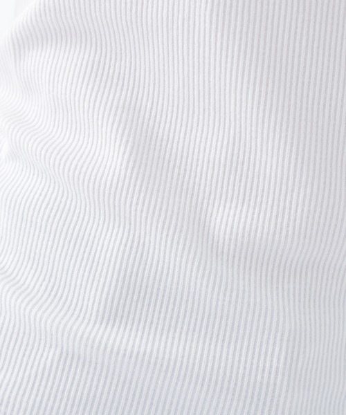 NATURAL BEAUTY BASIC（ナチュラルビューティーベーシック）の「◇ カップ付インナーシリーズ タンクトップ（タンクトップ・レディース・オフホワイト/ブラック・FREE）」の11枚目の写真