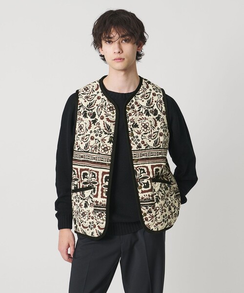 LAVENHAM（ラベンハム）の「【別注】＜LAVENHAM＞THORNHAM VEST/ソーンハム ベスト（その他アウター・メンズ・ブラック・L/M）」の5枚目の写真