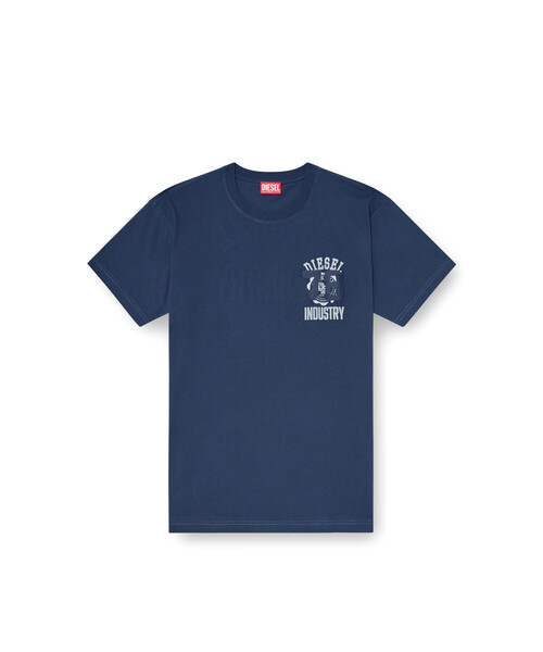 DIESEL(ディーゼル)の「メンズ Tシャツ T-NORM-V14(Tシャツ/カットソー・メンズ・ブルー系その他/ホワイト・LARGE/SMALL/MEDIUM/X-LARGE/XX-LARGE/X-SMALL/XXX-LARGE)」の6枚目の写真