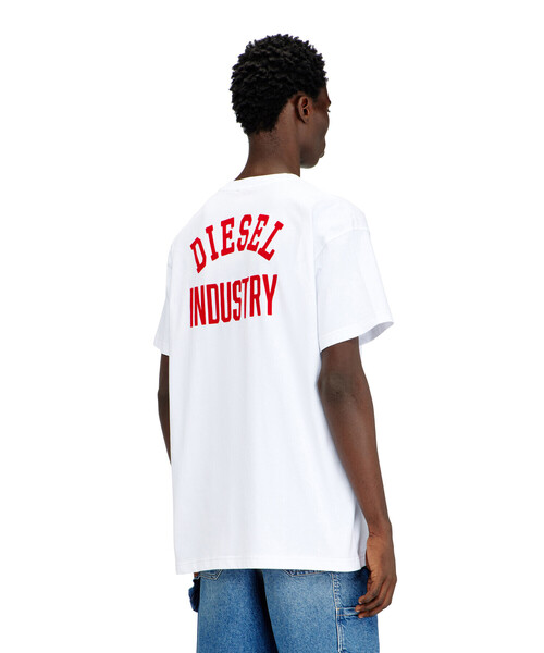 DIESEL(ディーゼル)の「メンズ Tシャツ T-NORM-V14(Tシャツ/カットソー・メンズ・ブルー系その他/ホワイト・LARGE/SMALL/MEDIUM/X-LARGE/XX-LARGE/X-SMALL/XXX-LARGE)」の8枚目の写真