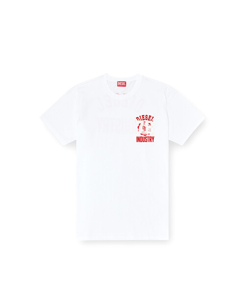 DIESEL(ディーゼル)の「メンズ Tシャツ T-NORM-V14(Tシャツ/カットソー・メンズ・ブルー系その他/ホワイト・LARGE/SMALL/MEDIUM/X-LARGE/XX-LARGE/X-SMALL/XXX-LARGE)」の10枚目の写真