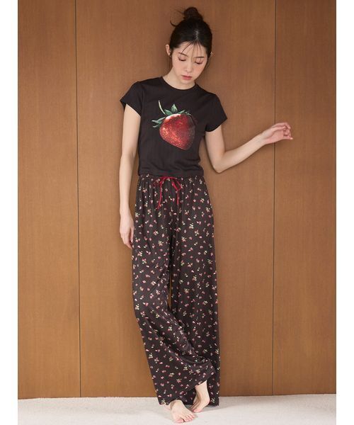 スナイデルホーム×CareBears 総柄シャツパジャマ、ロングパンツ SNIDEL HOME × Care Bears │ SNIDEL HOME（スナイデルホーム）公式サイト