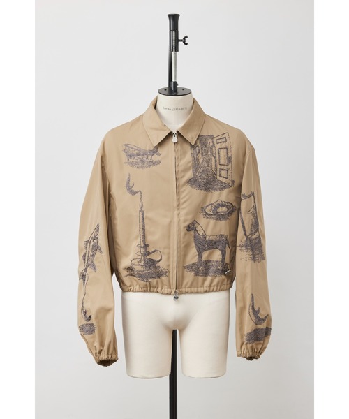 SHINYAKOZUKA（シンヤコヅカ）の「KAPPOGI SLEEVES WITH EMBROIDERY(ISSUE#8)（その他アウター・メンズ・Beige・MEDIUM/SMALL）」の3枚目の写真