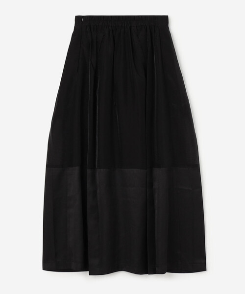 Bshop(ビショップ)の「eunoia | チューリップ コンビ ロングスカート WOMEN(スカート・レディース・ブラック・ONE)」の7枚目の写真