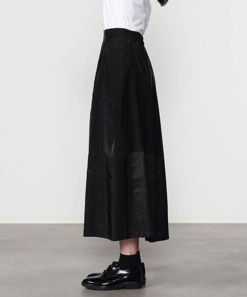Bshop(ビショップ)の「eunoia | チューリップ コンビ ロングスカート WOMEN(スカート・レディース・ブラック・ONE)」の13枚目の写真