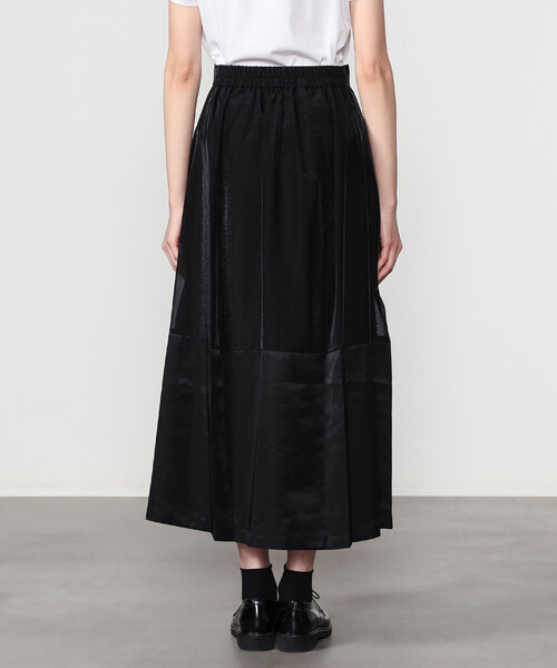 Bshop(ビショップ)の「eunoia | チューリップ コンビ ロングスカート WOMEN(スカート・レディース・ブラック・ONE)」の14枚目の写真