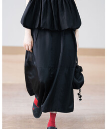 Bshop | eunoia | チューリップ コンビ ロングスカート WOMEN(スカート)