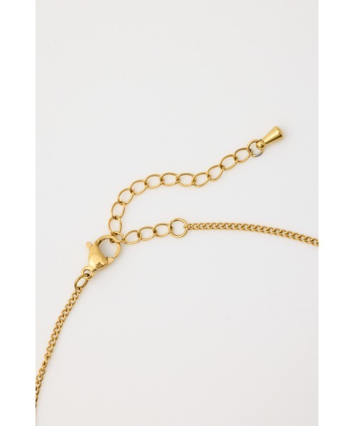 RODEO CROWNS WIDE BOWL（ロデオクラウンズワイドボウル）の「ハートストーンネックレス（ネックレス・レディース・ゴールド・FREE）」の5枚目の写真